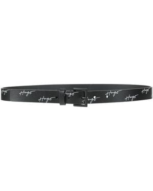 HUGO Belt Cow Leather - Black
