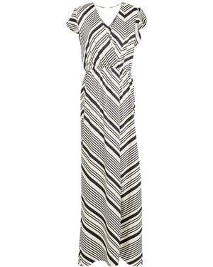 Liu Jo Better Maxi Dress Polyester - White