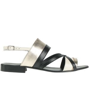 THE OTHER WOMAN Sandals Calfskin - White
