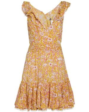 Poupette Mini Dress Viscose - Yellow