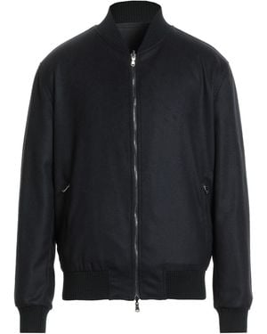 Barba Napoli Jacket Wool, Elastane - Black