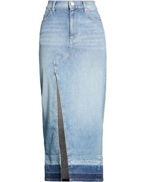 Pinko Denim Skirt Cotton, Elastomultiester, Elastane - Blue