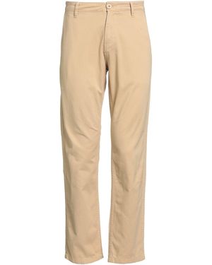 Guess Sand Trousers Cotton - Natural
