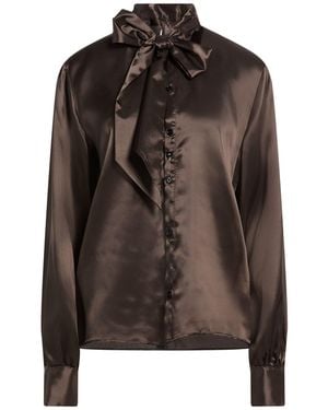 MM6 by Maison Margiela Shirt Viscose - Brown