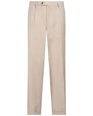 Myths Pants Wool, Polyester, Elastane - White