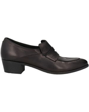 Pantanetti Loafers Leather - Black