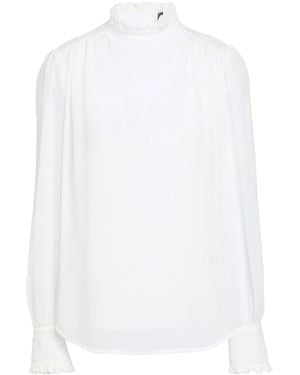 Manila Grace Top Polyester - White
