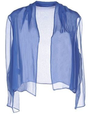Alberta Ferretti Shrug - Blue
