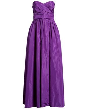 Liu Jo Maxi Dress Polyester - Purple