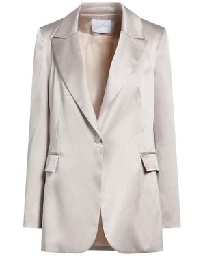 Soallure Blazer Polyester, Elastane - White