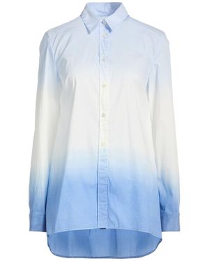 Semicouture Shirt Cotton, Polyamide, Elastane - Blue