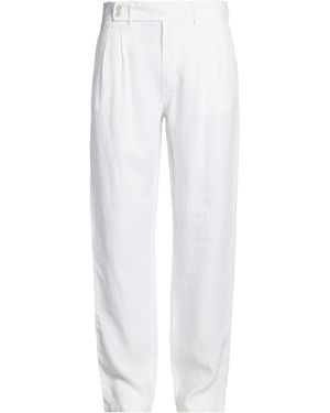 120% Lino Trousers - White