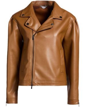 Max Mara Mm By Jacket Polyester, Polyurethane - Brown