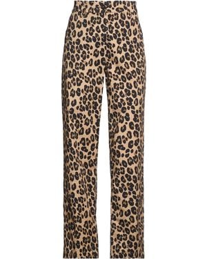 Aspesi Camel Pants Cotton, Elastane - Natural