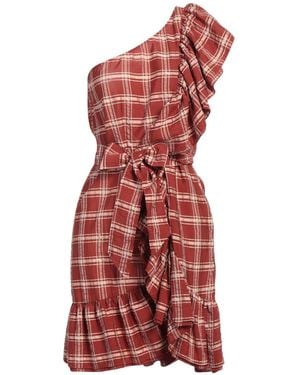 WEILI ZHENG Mini-Kleid - Rot