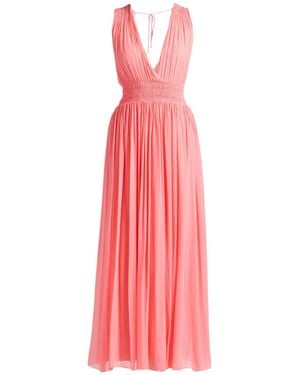 Patrizia Pepe Maxi Dress Viscose - Pink