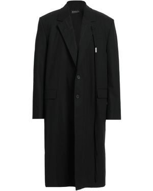 Ann Demeulemeester Coat Cotton - Black