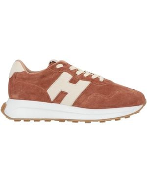 Hogan Sneakers Leather - Brown