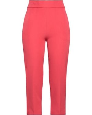 Twenty Easy By Kaos Pants Polyester, Elastane - Red