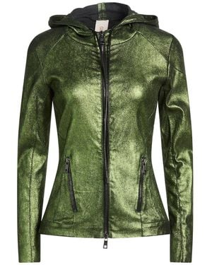 Giorgio Brato Jacket Leather - Green