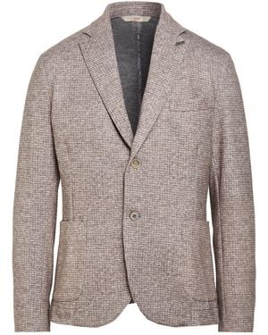 Bob Khaki Blazer Polyester, Cotton, Elastane - Brown