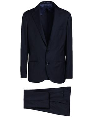 Barba Napoli Suit - Blue