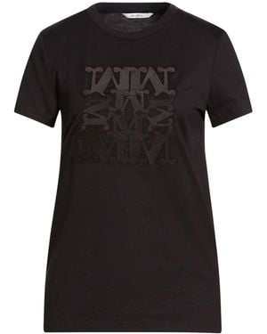 Max Mara T-Shirt Cotton - Black