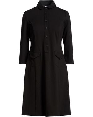 ROSSO35 Mini Dress Viscose, Polyamide, Elastane - Black