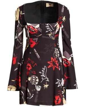 Aniye By Mini Dress Polyester, Elastane - Red