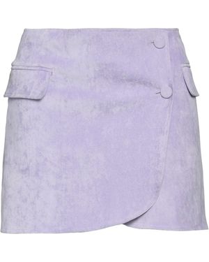Suoli Mini Skirt Polyester, Polyamide, Elastane - Purple