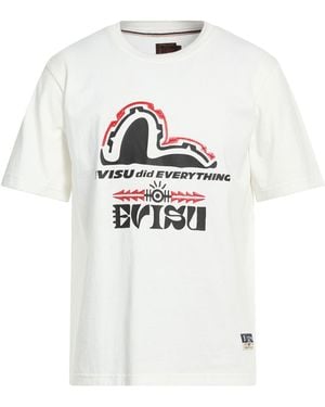 Evisu T-Shirts - White