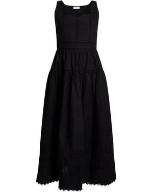Ulla Johnson Maxi Dress Cotton - Black