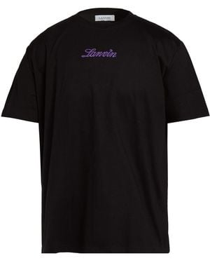 Lanvin T-Shirts - Schwarz