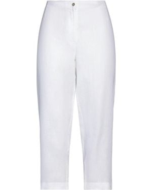 ICONIQUE Pants Linen - White