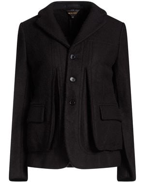 Comme des Garçons Jacket Wool - Black
