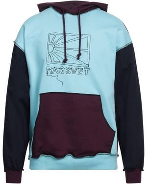 Rassvet (PACCBET) Sweatshirt Cotton - Blue