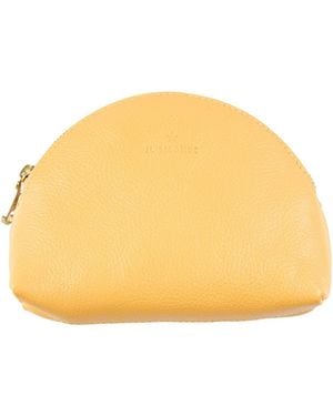 Il Bisonte Pouch Leather - Yellow