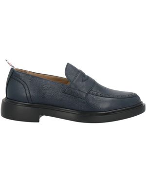 Thom Browne Midnight Loafers Leather - Blue