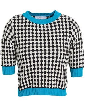 Soallure Sweater Cotton, Acrylic, Polyamide - Blue