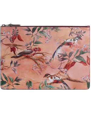 dunhill Antique Rose Handbag Leather - Pink