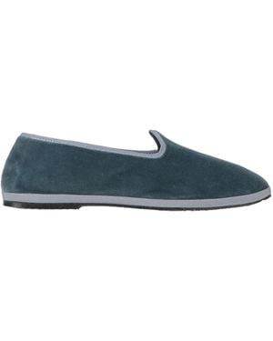 HABILLÈ Slate Loafers Textile Fibres - Blue