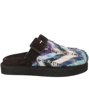 Missoni Mules & Clogs Textile Fibers - Black