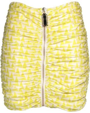 Elisabetta Franchi Mini Skirt - Yellow