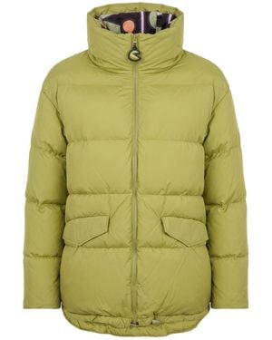 Herno Plumífero Y Acolchado - Verde