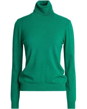 White Wise Turtleneck Nylon, Polyester, Viscose, Wool - Green