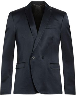 Bikkembergs Blazer Virgin Wool, Acrylic - Blue