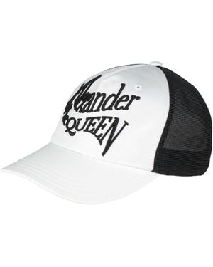McQueen Hat Polyester - Black