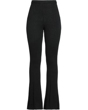 indi & cold Pants Acrylic, Wool, Viscose - Black