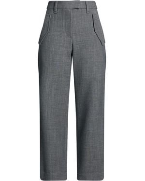 Brunello Cucinelli Pants Polyester, Wool, Elastane - Gray