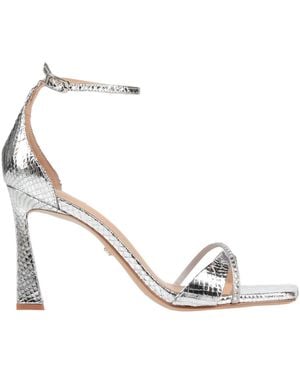 Lola Cruz Sandals Leather - Metallic